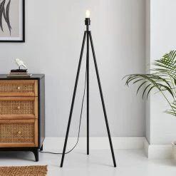 Dunelm Santos Tripod Floor Lamp Base