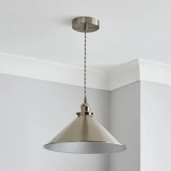 Dunelm Logan 1 Light Ceiling Fitting -Lava Lamp Shop 30770067 alt01