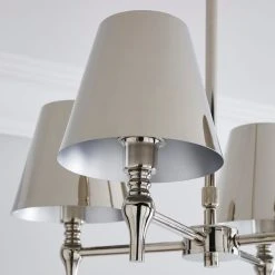 Dorma Bedford 4 Light Polished Nickel Ceiling Fitting -Lava Lamp Shop 30770080 alt02