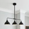 Dunelm Galley 3 Light Diner Ceiling Fitting