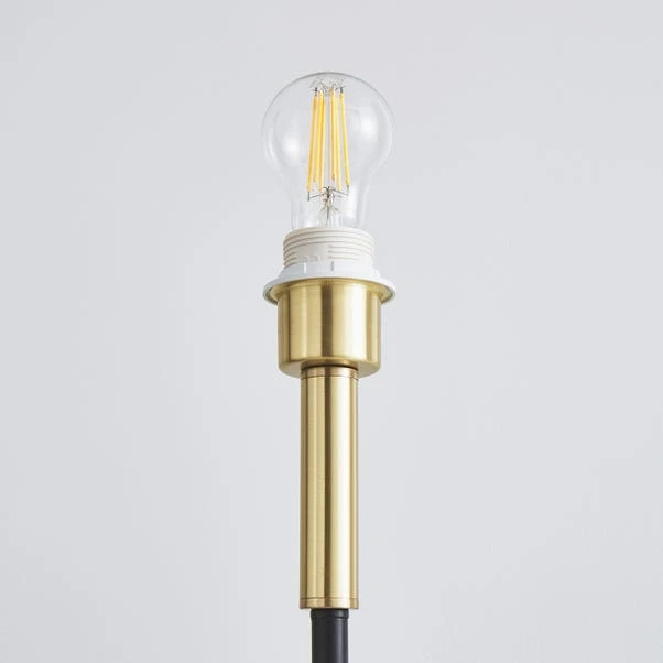 Dunelm Clara Black Floor Lamp Base 3 Dunelm Clara Black Floor Lamp Base - Image 3