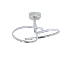 Dunelm Cortez 2 Arm LED Chrome Ceiling Fitting -Lava Lamp Shop 30781651 alt04