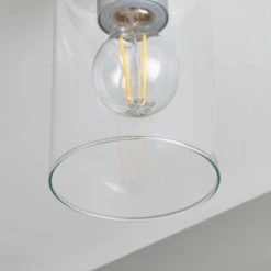 Dunelm Fryer Chrome Bathroom 1 Light Flush Ceiling Fitting 8 Dunelm Fryer Chrome Bathroom 1 Light Flush Ceiling Fitting -Lava Lamp Shop 30789840 alt02