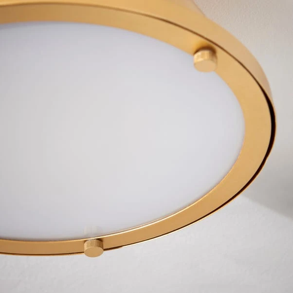 Dunelm Barton Bathroom 1 Light Flush Ceiling Fitting 3 Dunelm Barton Bathroom 1 Light Flush Ceiling Fitting - Image 3