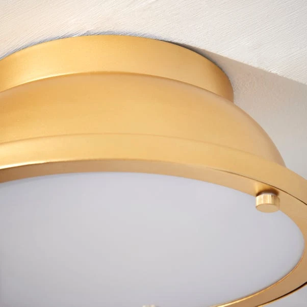 Dunelm Barton Bathroom 1 Light Flush Ceiling Fitting 4 Dunelm Barton Bathroom 1 Light Flush Ceiling Fitting - Image 4