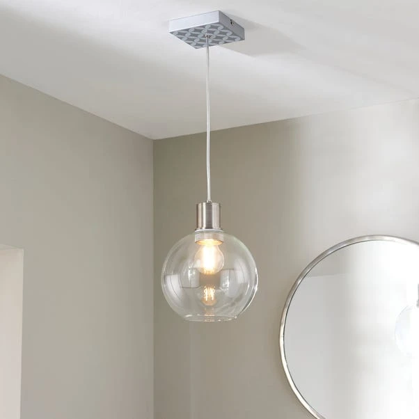 Dunelm Geometric Tile 1 Light Pendant Ceiling Fitting 1 Dunelm Geometric Tile 1 Light Pendant Ceiling Fitting