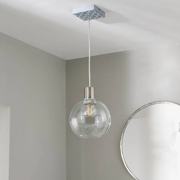 Dunelm Geometric Tile 1 Light Pendant Ceiling Fitting 2 Dunelm Geometric Tile 1 Light Pendant Ceiling Fitting - Image 2