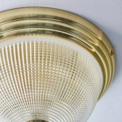 Dunelm Gleeson Prismatic Bathroom 1 Light Flush Ceiling Fitting -Lava Lamp Shop 30789883 alt03