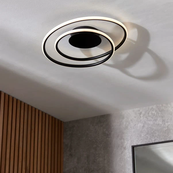 Dunelm Langdon Bathroom Integrated LED Flush Ceiling Fitting 1 Dunelm Langdon Bathroom Integrated LED Flush Ceiling Fitting