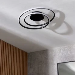 Alternative view of Dunelm Langdon Bathroom Integrated LED Flush Ceiling Fitting