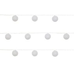 Dunelm Fabric Ball LED String Lights 9 Dunelm Fabric Ball LED String Lights -Lava Lamp Shop 30798474 alt04