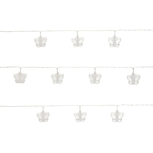 Dunelm Butterfly Clips LED String Lights 5 Dunelm Butterfly Clips LED String Lights - Image 5