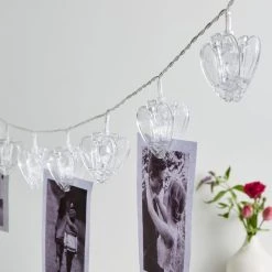 Alternative view of Dunelm Heart Clips LED String Lights