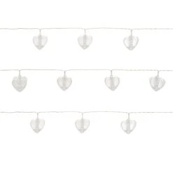 Dunelm Heart Clips LED String Lights 9 Dunelm Heart Clips LED String Lights -Lava Lamp Shop 30798476 alt04