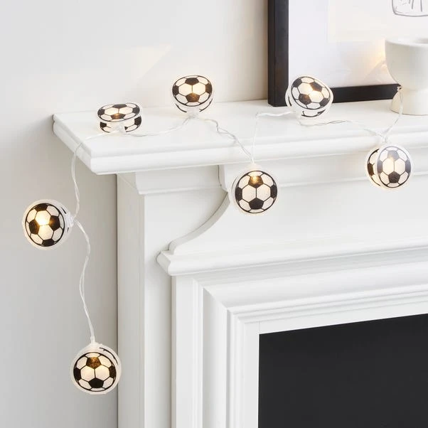 Dunelm Football LED String Lights 1 Dunelm Football LED String Lights