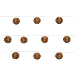 Dunelm Rattan Ball LED String Lights -Lava Lamp Shop 30798496 alt04