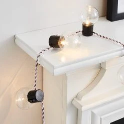 Dunelm Clear Bulb LED String Lights -Lava Lamp Shop 30798499 alt02