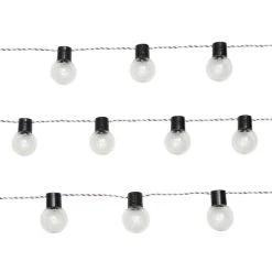 Dunelm Clear Bulb LED String Lights -Lava Lamp Shop 30798499 alt04