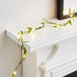 Dunelm Green Leaf LED String Light 7 Dunelm Green Leaf LED String Light -Lava Lamp Shop 30798502 alt02