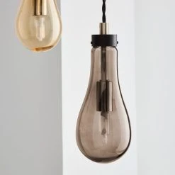 Dunelm Verne Glass 6 Light Cluster Ceiling Fitting -Lava Lamp Shop 30798518 alt03