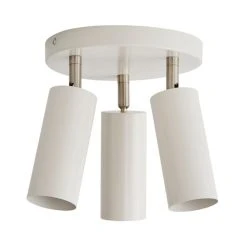 Dunelm Leila 3 Light Semi Flush Ceiling Fitting -Lava Lamp Shop 30798630 alt04