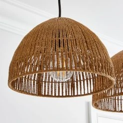 Dunelm Artisan Avery Natural 3 Light Diner Ceiling Fitting -Lava Lamp Shop 30798643 alt02