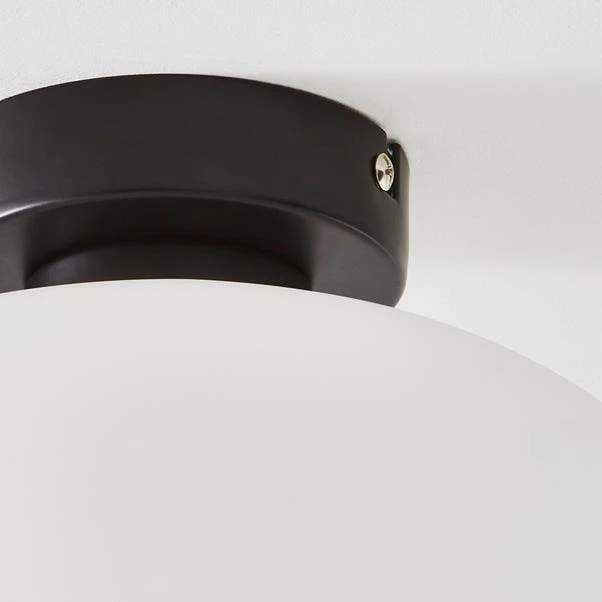 Dunelm Palazzo Frosted Flush Ceiling Fitting 4 Dunelm Palazzo Frosted Flush Ceiling Fitting - Image 4
