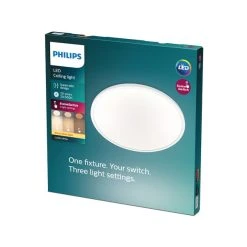 Philips Superslim Integrated LED Ceiling Light, Warm White