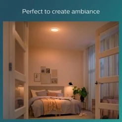 Philips Superslim Integrated LED Ceiling Light, Warm White 10 Philips Superslim Integrated LED Ceiling Light, Warm White -Lava Lamp Shop 30838286 alt04