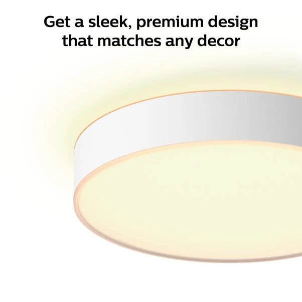 Philips HUE Devere Smart LED Ceiling Light 3 Philips HUE Devere Smart LED Ceiling Light - Image 3