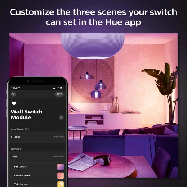 Philips HUE Smart Wall Switch Module 4 Philips HUE Smart Wall Switch Module - Image 4
