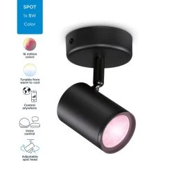 WiZ Connected WiZ Imageo Smart 1 Light LED Adjustable Spotlight -Lava Lamp Shop 30838374 alt02