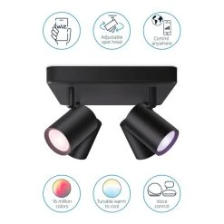 WiZ Connected WiZ Imageo Smart 4 Light LED Adjustable Spotlight -Lava Lamp Shop 30838378 alt02